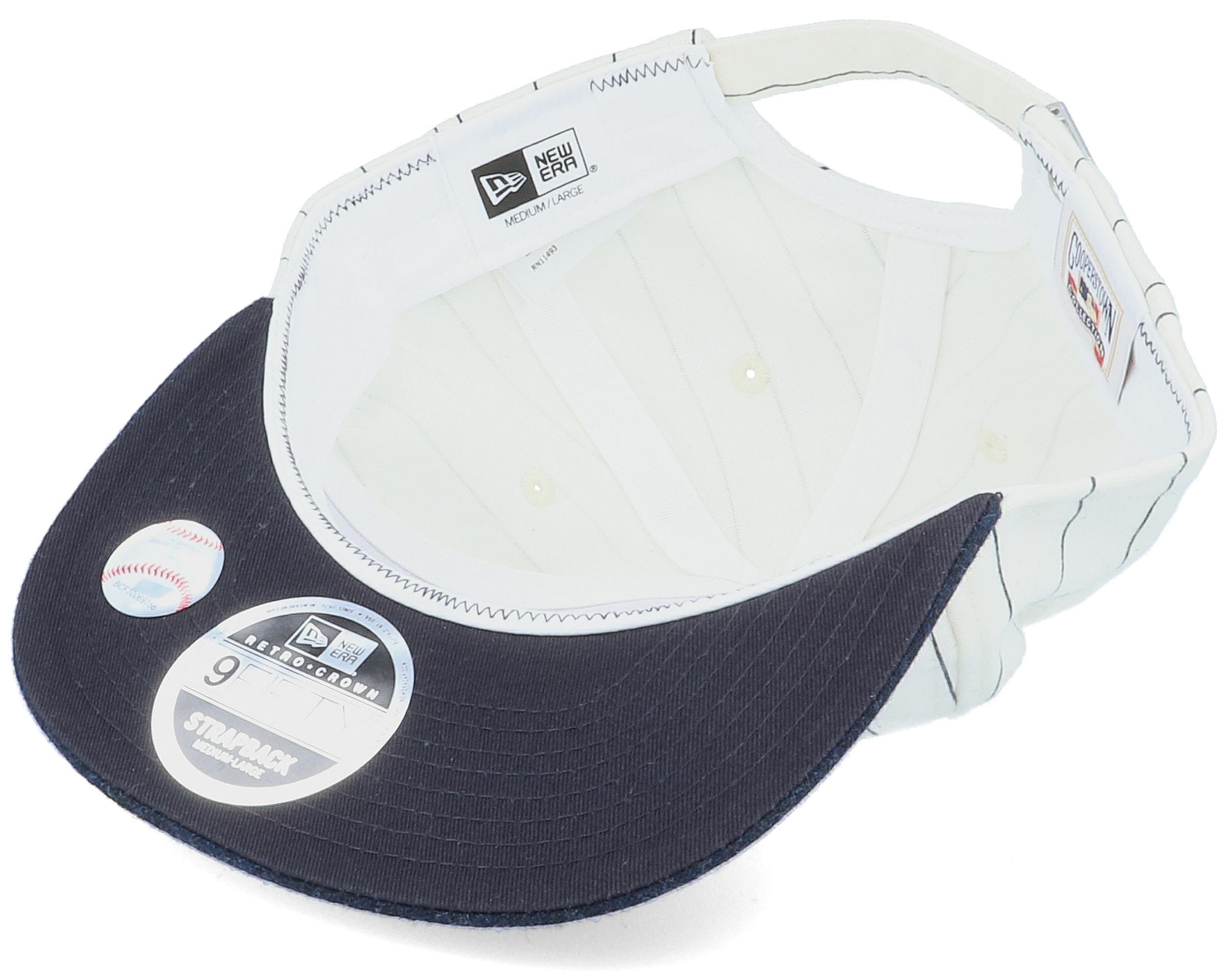 New York Yankees Cooperstown Retro Crown 9Fifty White/Navy