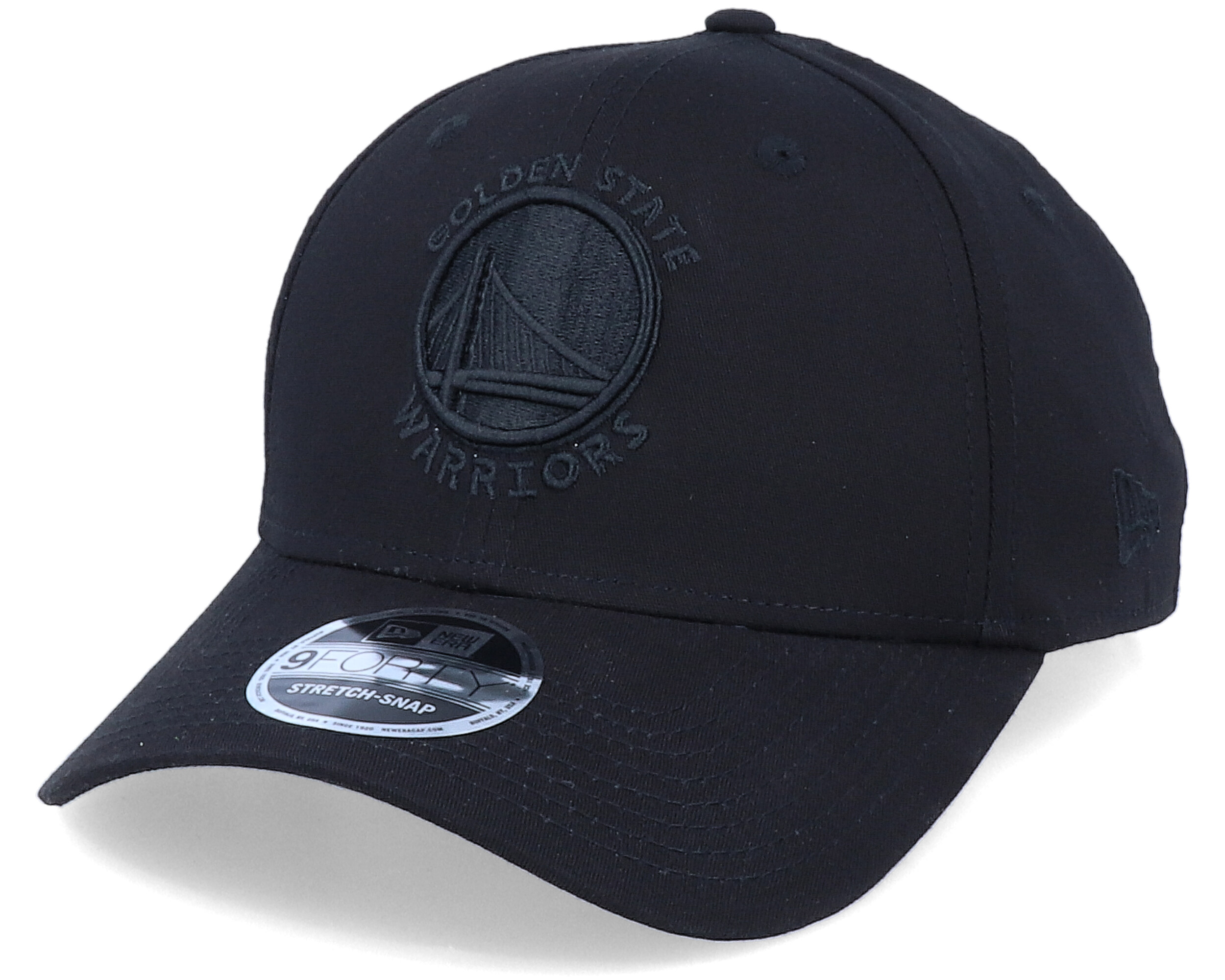 black on black warriors hat