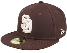 San Diego Padres Acperf Alt 2020 59FIFTY Brown Fitted - New Era