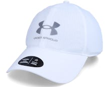 Isochill Armourvent White Dad Cap - Under Armour