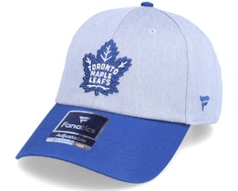 Toronto Maple Leafs Grey Marl Unstructured Sports Grey/Blue Dad Cap - Fanatics