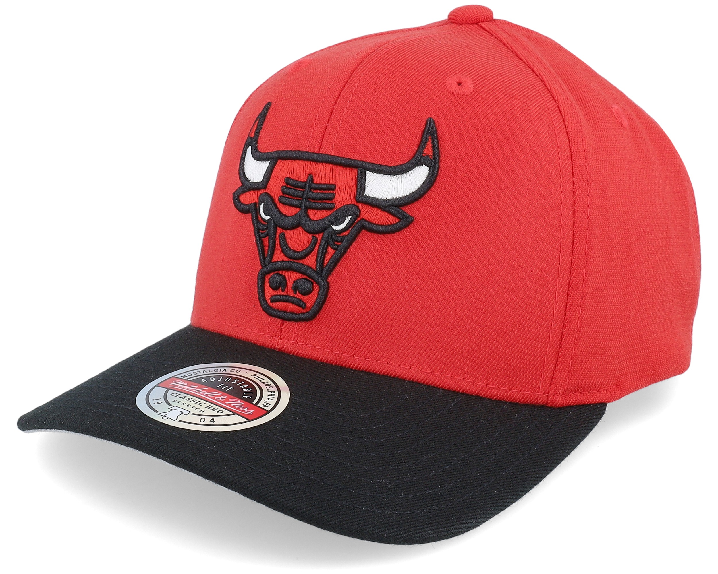 Mitchell & Ness 110 Chicago Bulls snapback cap in red