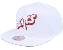 Seattle Supersonics White Out Tc Pop Snap White/red Snapback - Mitchell & Ness