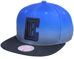 Los Angeles Clippers Color Fade Blue/Black Snapback - Mitchell & Ness