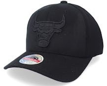 Chicago Bulls Blacklight Black Adjustable - Mitchell & Ness