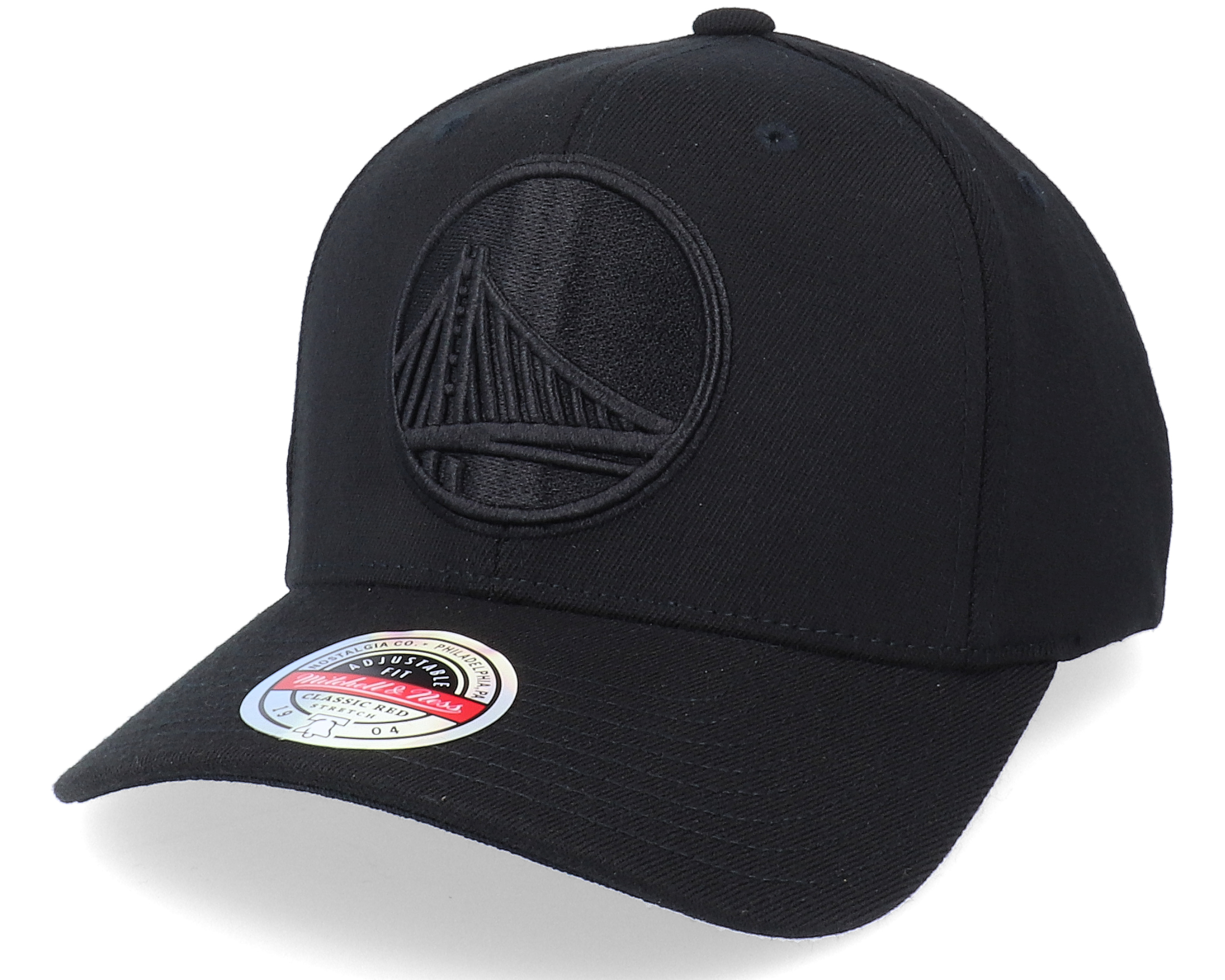 Mitchell&Ness NBA Nep Knit HWC Golden State Warriors Cap Black  [HCFK5815-GSWYYPPPBLC] 