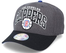 LA Clippers G2 Arch Charcoal/Black 110 Adjustable - Mitchell & Ness