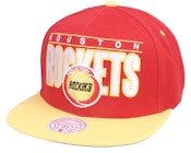 Houston Rockets Billboard Classic Hwc Red/Gold Snapback