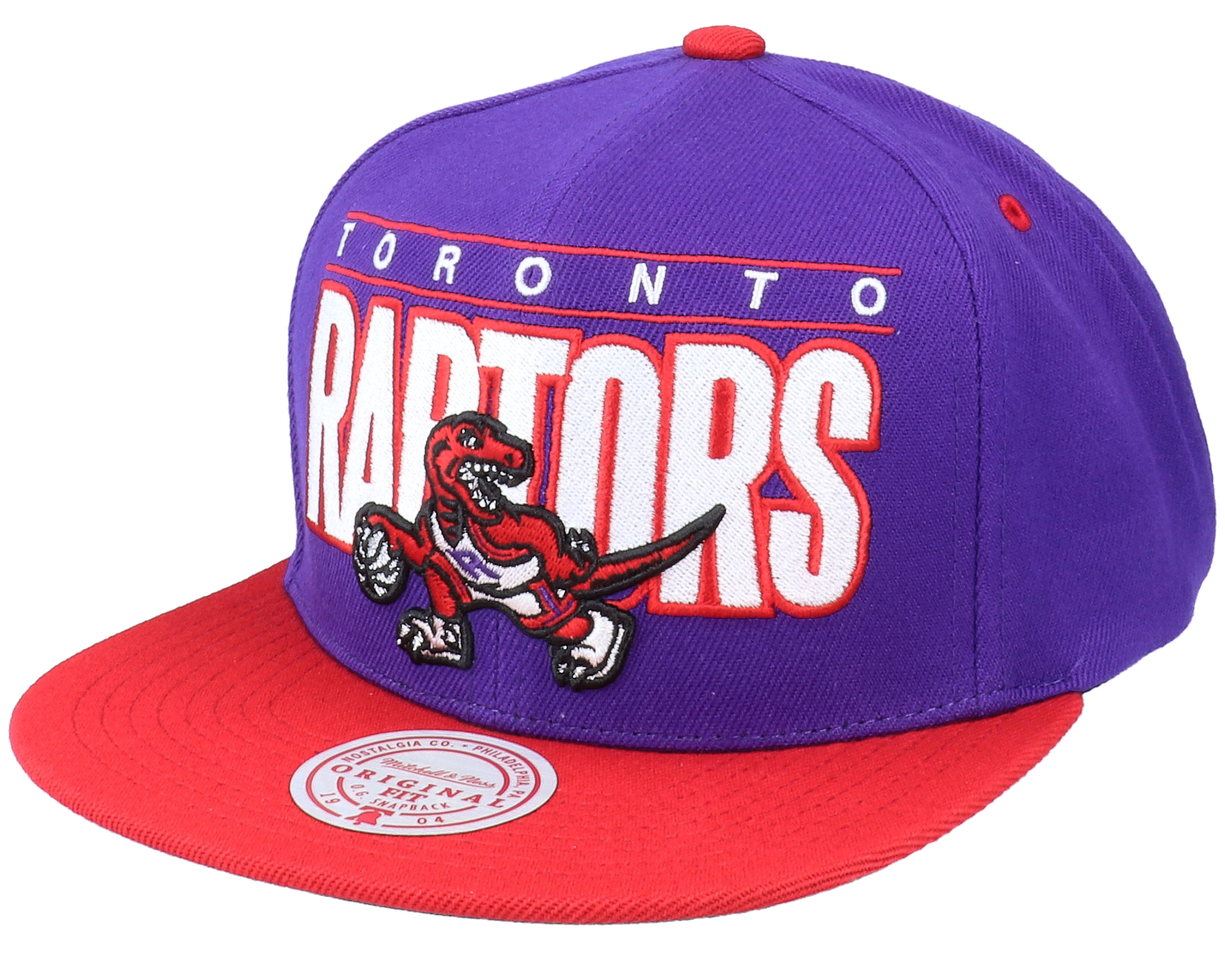 Toronto Raptors Billboard Classic Hwc Purple/Red Snapback