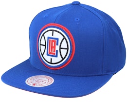 Los Angeles Clippers Pop Back Royal Snapback - Mitchell & Ness
