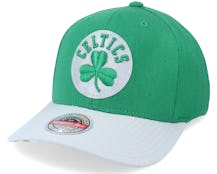 Boston Celtics Spot Lights Stretch Green/Grey Adjustable - Mitchell & Ness