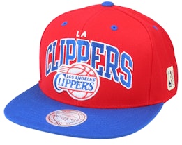 Los Angeles Clippers Hwc Team Arch Red/Royal Snapback - Mitchell & Ness