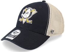Anaheim Ducks NHL Flagship Wash Mvp Black Trucker - 47 Brand