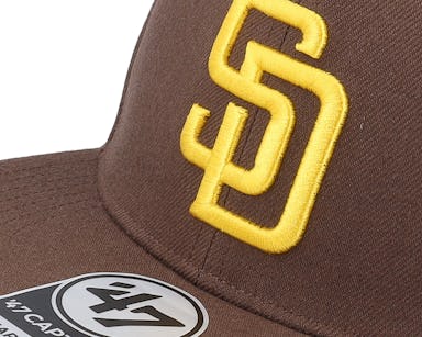 San Diego Padres MLB Sure Shot Captain Brown Snapback - 47 Brand cap