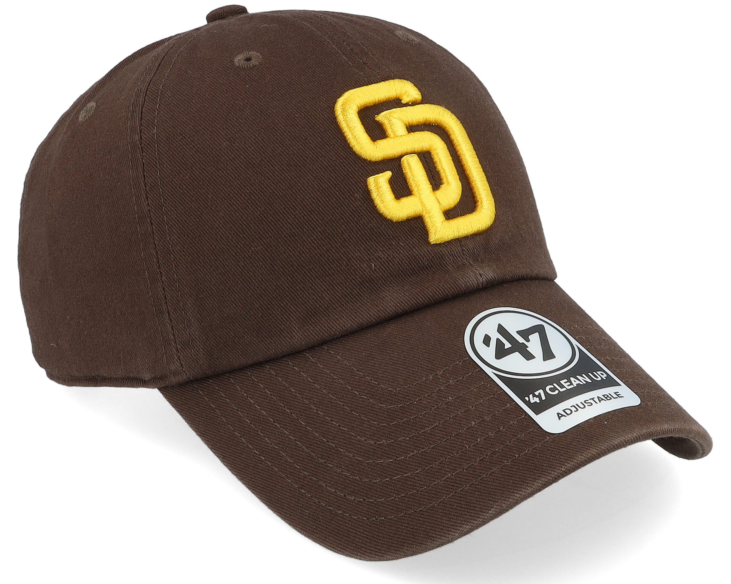 San Diego Padres Clean Up Brown Dad Cap
