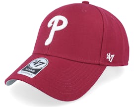 Philadelphia Phillies Mvp Cardinal Red/White Adjustable - 47 Brand