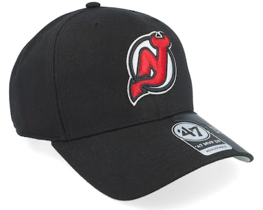 New Jersey Devils Cold Zone Mvp DP Black/Red Adjustable - 47 Brand cap
