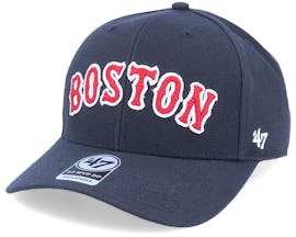 Boston Red Sox Mvp DP Chain Link Script Navy/Red Adjustable - 47 Brand