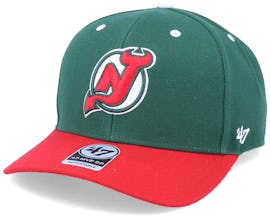 New Jersey Devils Cold Zone Mvp DP Replica Dark Green/Red Adjustable - 47 Brand
