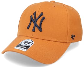 New York Yankees Mvp Burnt Orange/Navy Adjustable - 47 Brand
