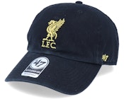 Hatstore Exclusive Liverpool FC Black/Gold Dad Cap