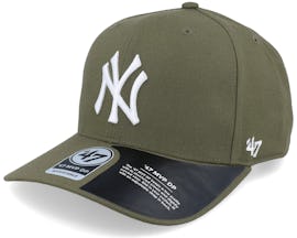 New York Yankees Cold Zone Mvp DP Sandalwood Green/White Adjustable - 47 Brand
