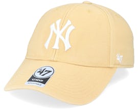 New York Yankees Legend Mvp Light Tan/White Adjustable - 47 Brand