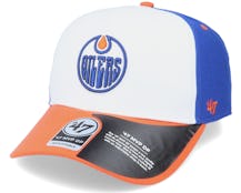 Edmonton Oilers Replica Cold Zone Mvp DP White/Blue/Orange Adjustable - 47 Brand