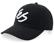 Script Applique Black Dad Cap