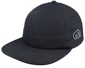 Stylized E Black Strapback