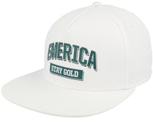 Team Stay Gold White Snapback - Emerica