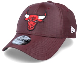 Chicago Bulls Team Ripstop 9Forty Dark Red Adjustable - New Era