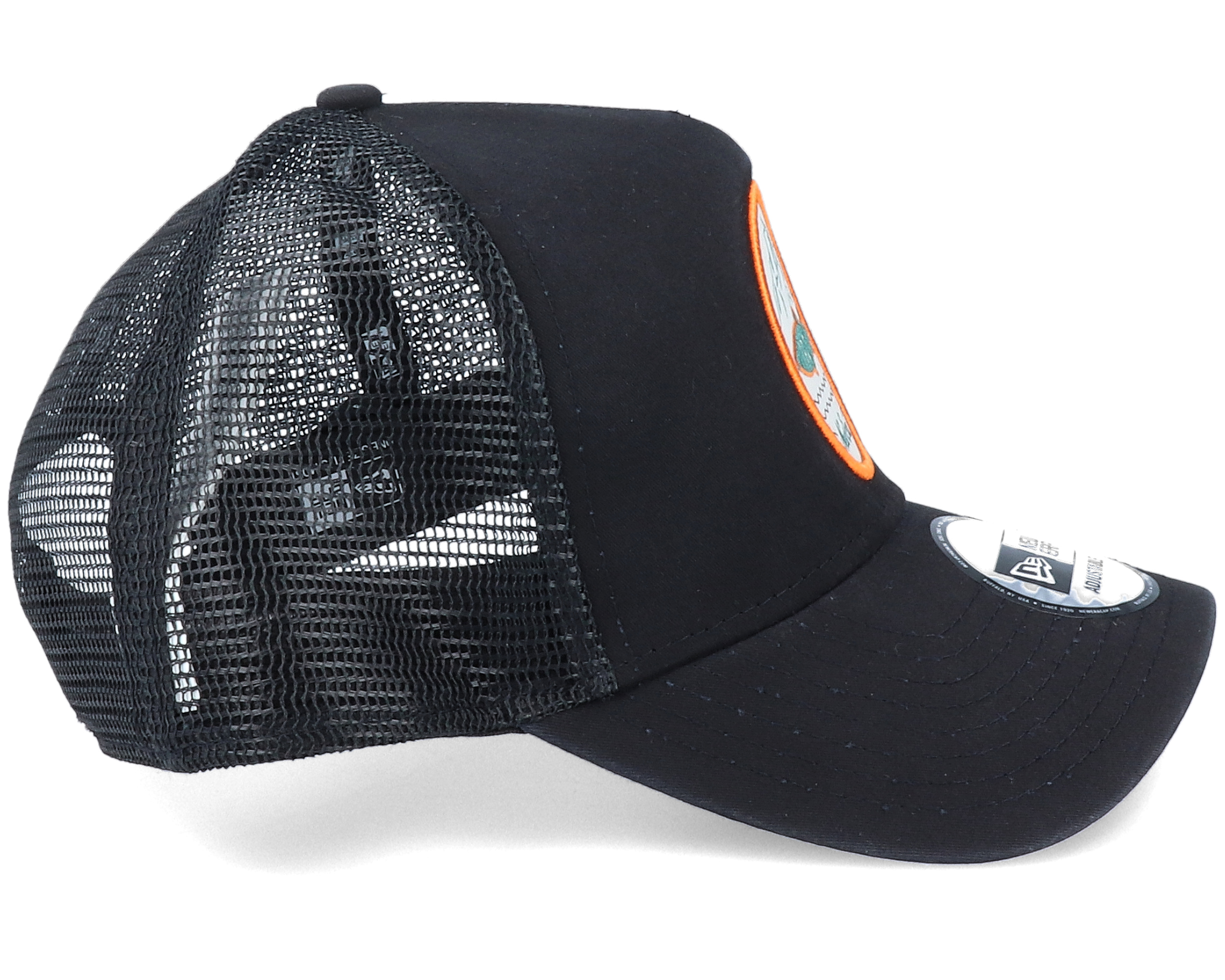 Outdoors A-Frame Black Trucker - New Era | Hatstoreworld.com