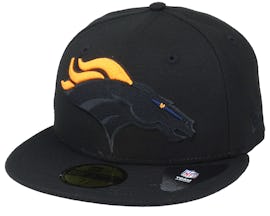 Denver Broncos Elements 2.0 Black/Yellow Fitted - New Era