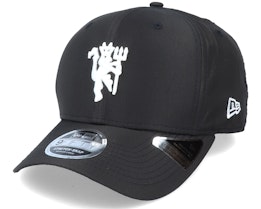 Manchester United Ripstop 9Fifty Stretch Snap Black/White Adjustable - New Era