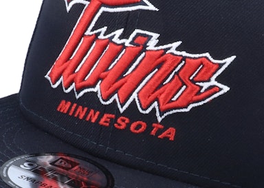 Minnesota Twins Slab 9FIFTY Navy Snapback - Main Image