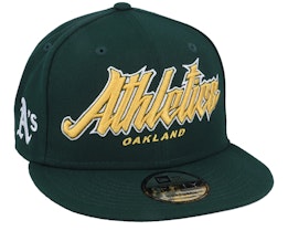Oakland Athletics Slab 9FIFTY Dark Green Snapback - New Era