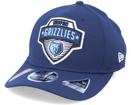 Memphis Grizzlies NBA 20 Tip Off 9Fifty Navy Adjustable - New Era