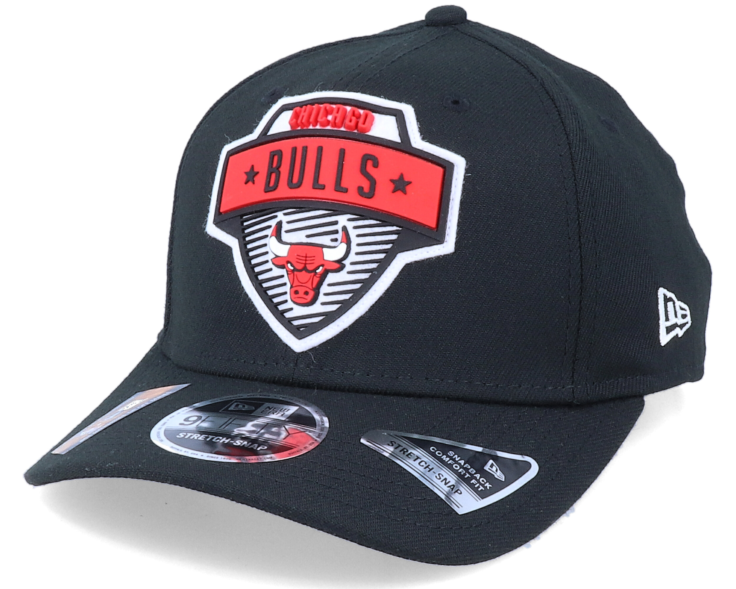 Chicago Bulls NBA 20 Tip Off 9Fifty Black Adjustable - New Era keps ...