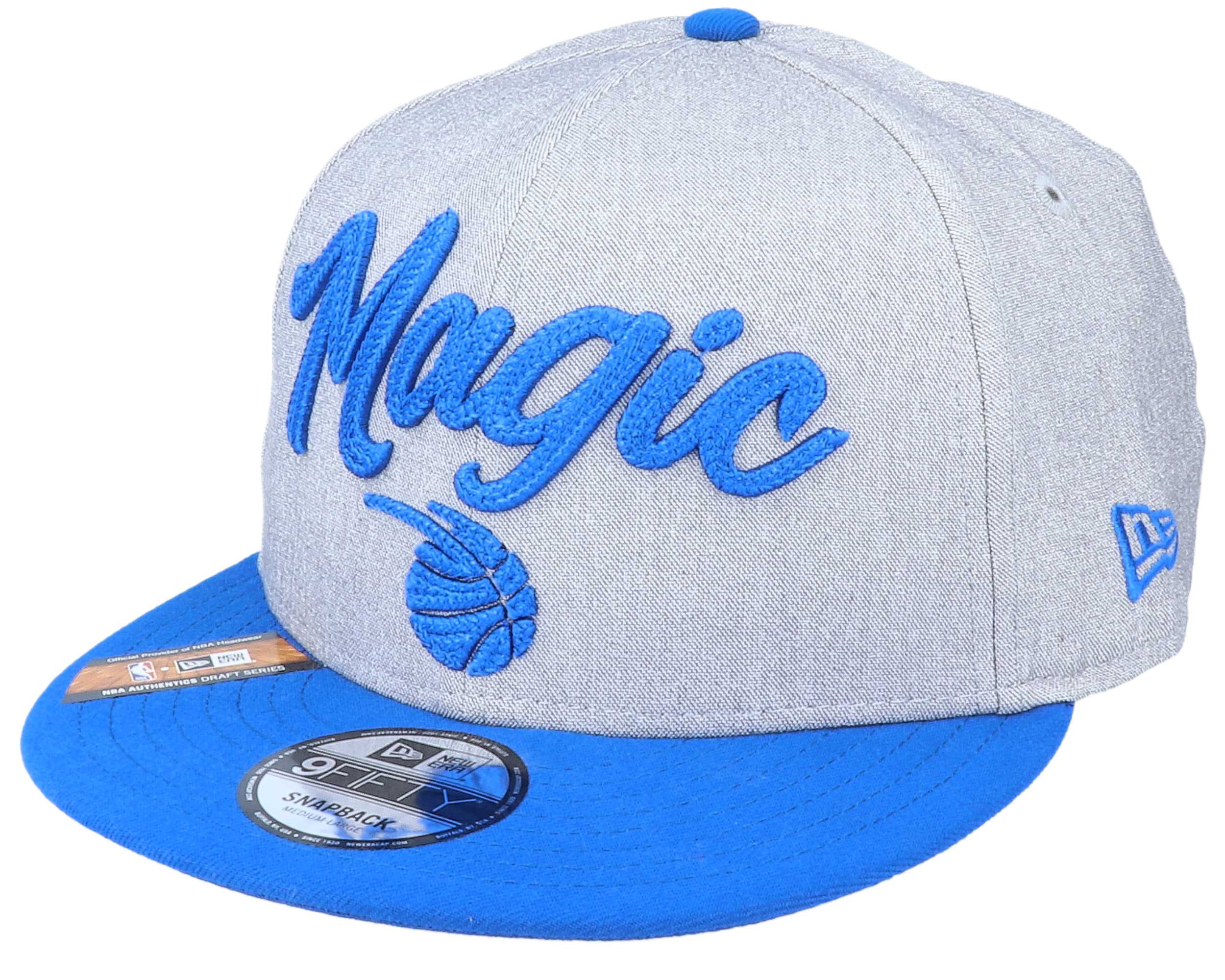 Orlando Magic NBA 20 Draft 9Fifty Heather Grey/Blue Snapback