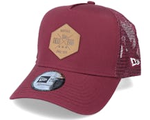 Heritage Patch 9Forty A-Frame Maroon Trucker - New Era