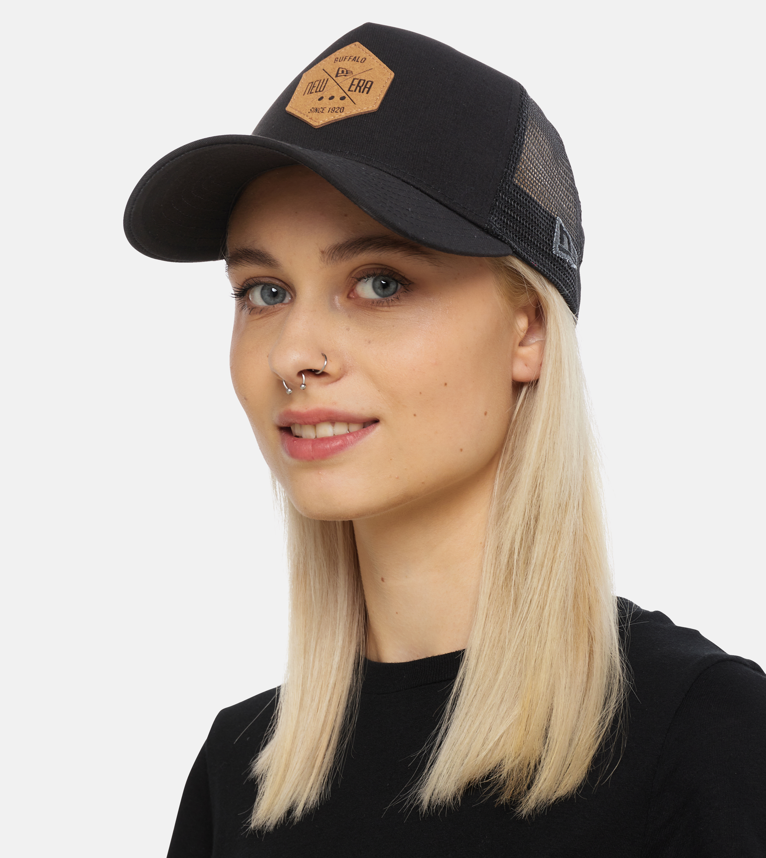 Heritage Patch 9FORTY Black A-Frame Trucker
