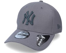 New York Yankees Diamond Era 9Forty Grey/Grey Adjustable - New Era