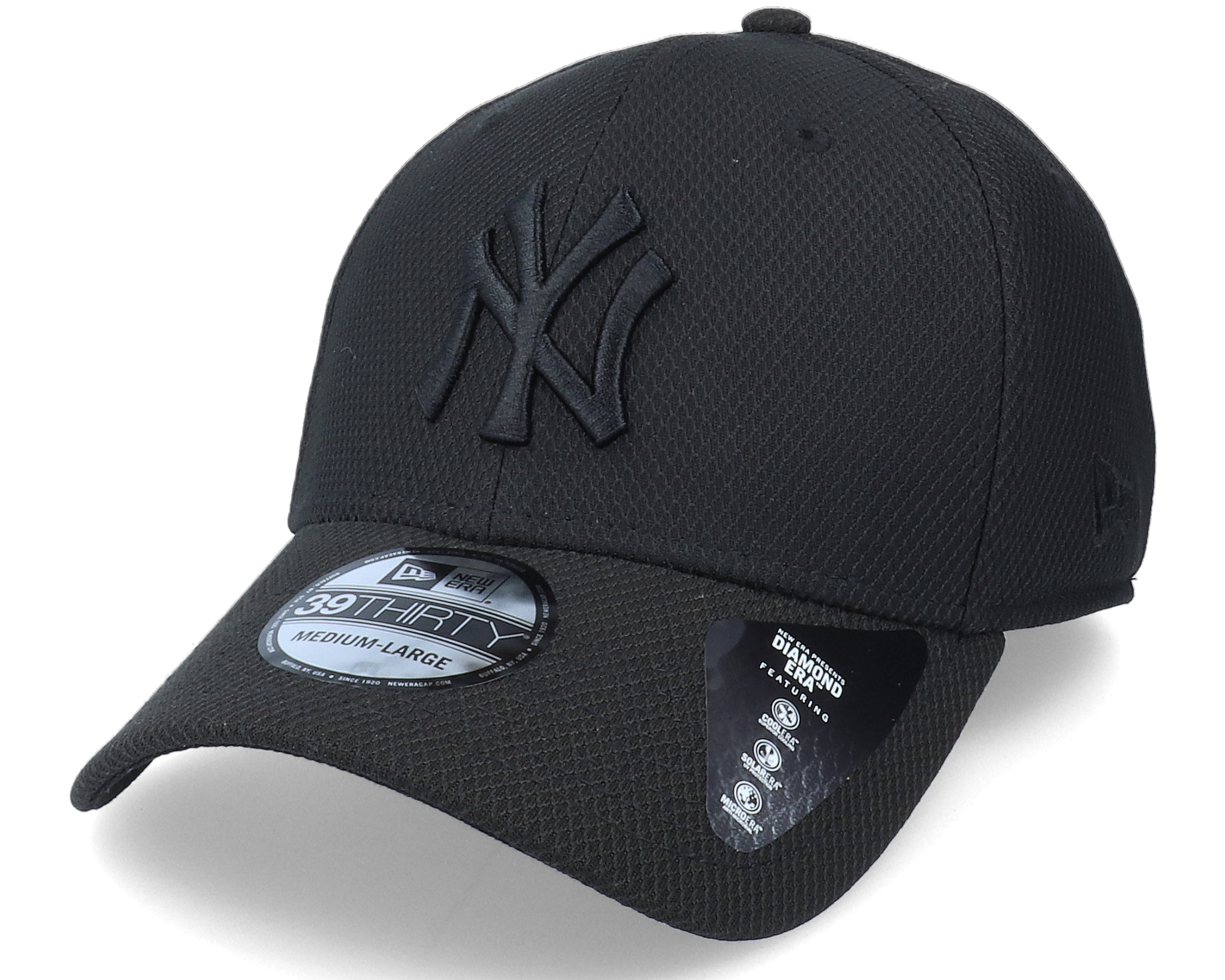 New York Yankees Diamond Era Black 39THIRTY Cap