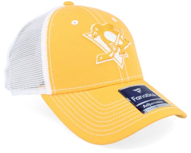 Pittsburgh Penguins Sport Resort Struct Yellow Gold/White Trucker - Fanatics