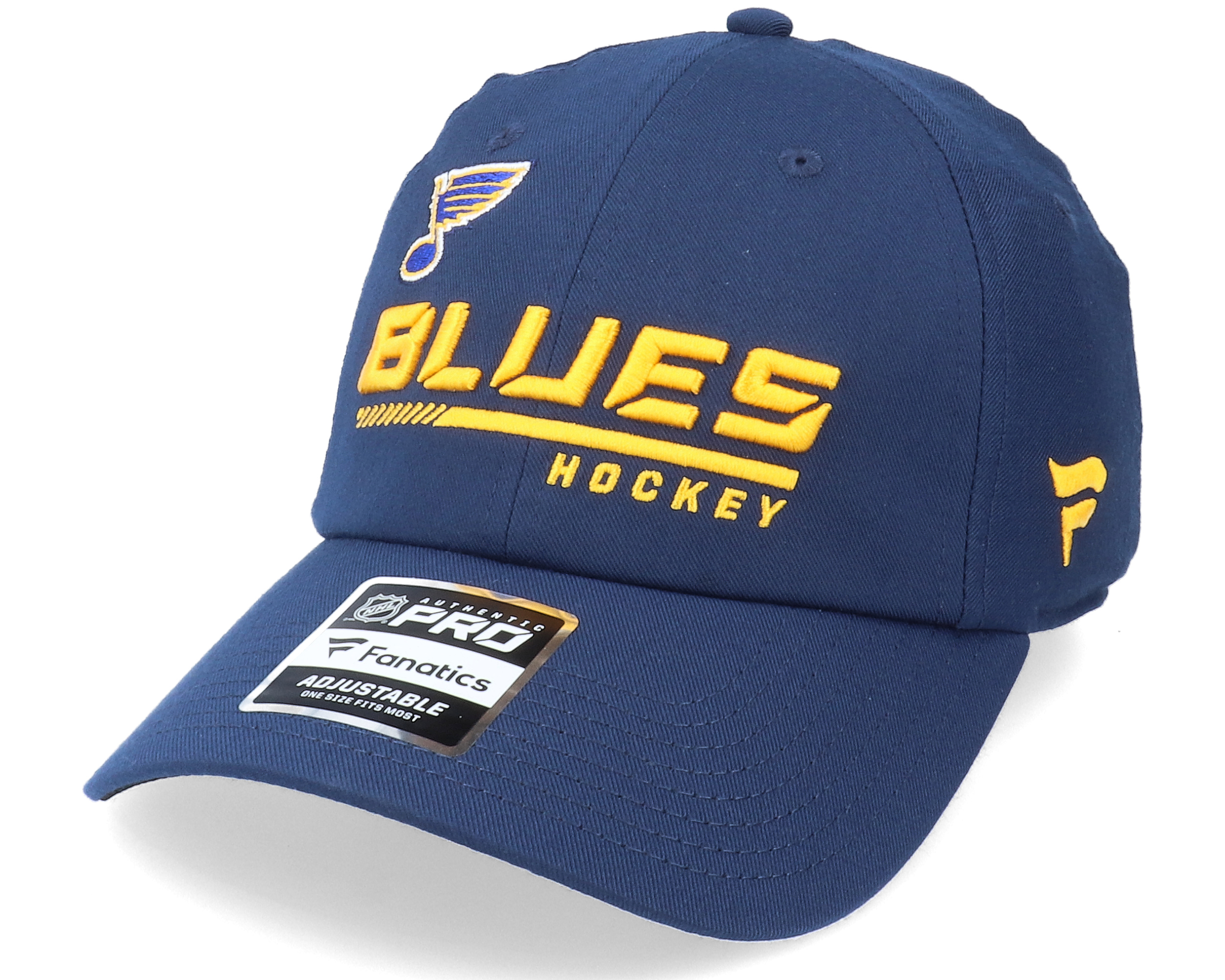 St. Louis Blues Locker Room Dad Cap Athl Navy Dad Cap - Fanatics cap ...