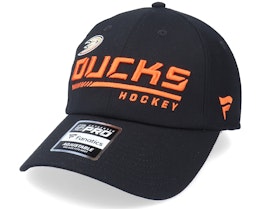 Anaheim Ducks Locker Room Black Dad Cap - Fanatics