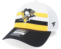 Pittsburgh Penguins Authentic Pro Draft White Trucker - Fanatics