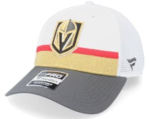 Vegas Golden Knights Authentic Pro Draft White Trucker - Fanatics