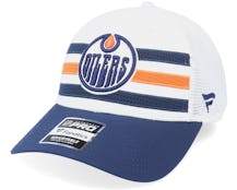 Edmonton Oilers Authentic Pro Draft White Trucker - Fanatics